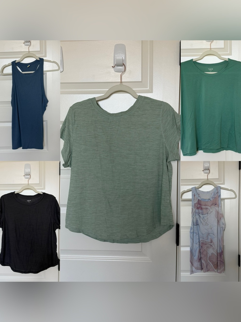 Lot of 5 Old Navy Active Tops